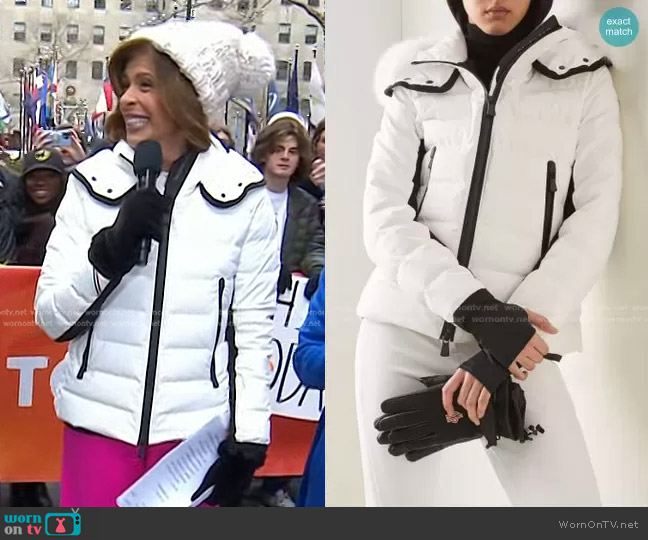 Moncler Grenoble Lamoura Down Jacket worn by Hoda Kotb on Today