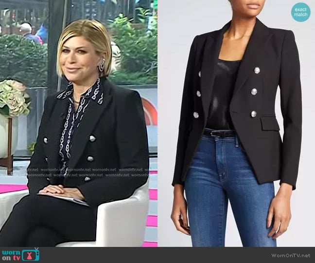 Veronica Beard Miller Dickey Jacket worn by Jill Martin on Today
