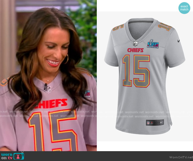Nike NFL Kansas City Chiefs Super Bowl LVII Atmosphere worn by Alyssa Farah Griffin on The View