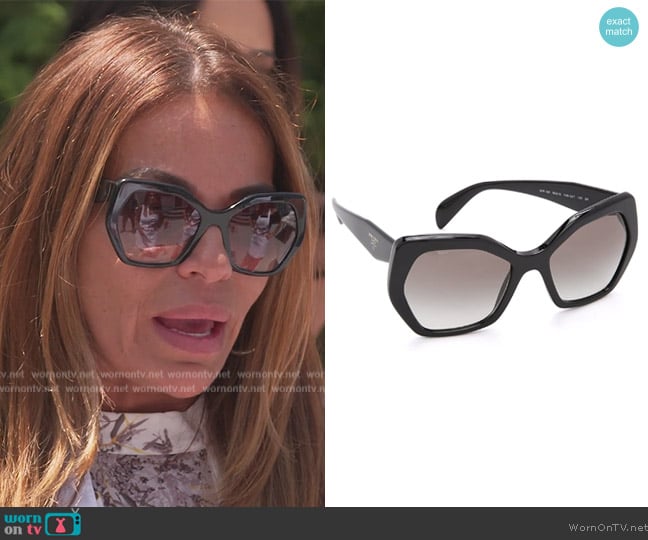Prada PR16RS Sunglasses worn by Dolores Catania on The Real Housewives of New Jersey