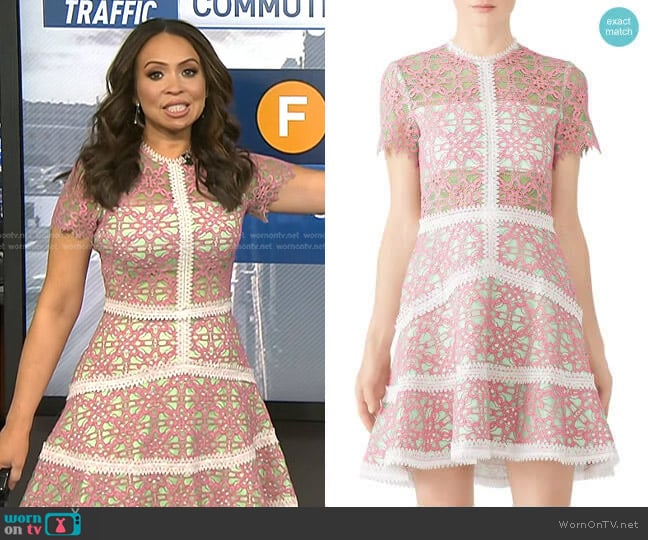 Alexis Rustikan Dress worn by Adelle Caballero on Today