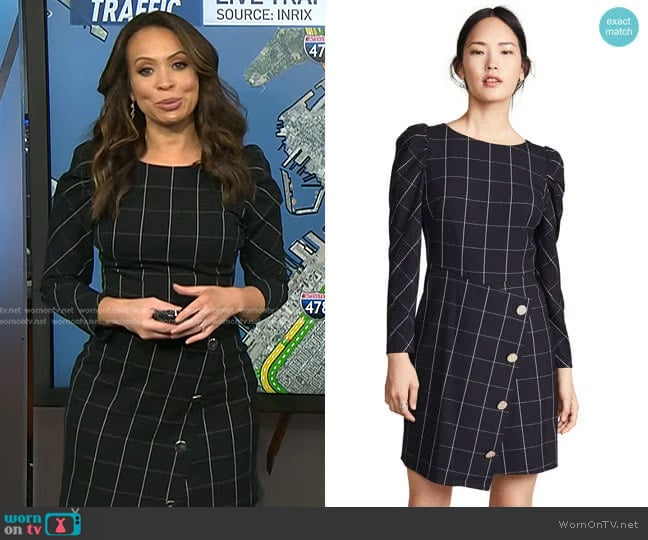 Shoshanna Upton Dress worn by Adelle Caballero on Today