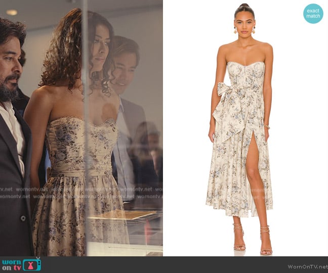 V. Chapman Valentina Dress worn by Jess Valenzuela (Lisette Olivera) on National Treasure: Edge of History