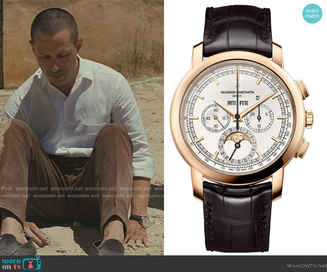 Vacheron Constantin Perpetual Calendar Chronograph worn by Kendall Roy (Jeremy Strong) on Succession