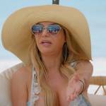 Adriana’s heart sunglasses on The Real Housewives of Miami