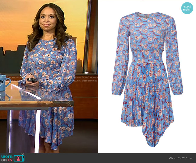 A.L.C. Behati Dress worn by Adelle Caballero on Today