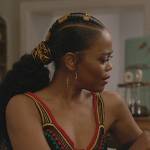 Alicia’s crochet knit bra on All American
