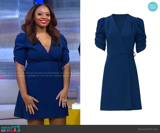 Amanda Uprichard Virginia Dress worn by Erin Carpenter on Good Morning America
