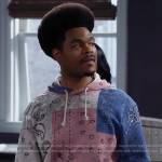 Carter’s bandana print hoodie on Call Me Kat