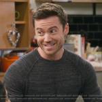 Charlie’s grey sweater on How I Met Your Father