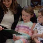 Charlotte’s striped pajamas on Days of our Lives