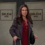 Chloe’s red polo dress on Days of our Lives
