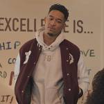 Damon’s Fear of God logo hoodie on All American Homecoming