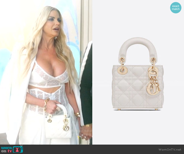 Dior Lady Dior Bag worn by Alexia Echevarria (Alexia Echevarria) on The Real Housewives of Miami