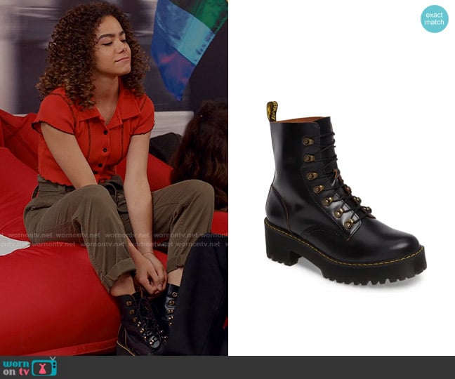 Dr Martens Leona Boot worn by Ginny Miller (Antonia Gentry) on Ginny & Georgia