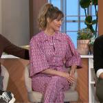 Erinn Hayes’ floral print jumpsuit on The Talk