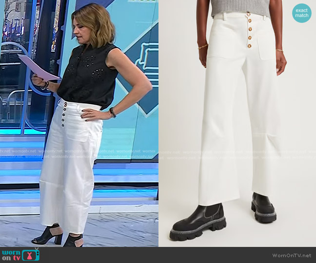 G. Label Tyler Utility Pants worn by Savannah Guthrie on Today