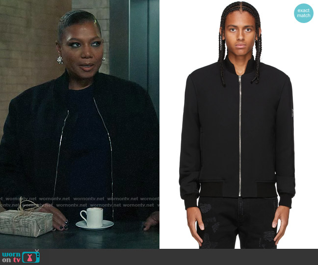 Givenchy 4G Patch Bomber worn by Robyn McCall (Queen Latifah) on The Equalizer
