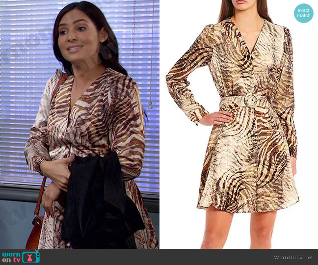 Guess Eco Mireille Dress worn by Gabi Hernandez (Camila Banus) on Days of our Lives