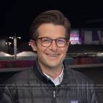 Jacob Soboroff’s black padded jacket on Today