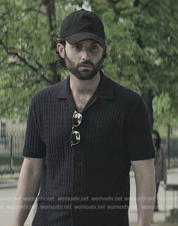 Joe’s textured button down shirt on You
