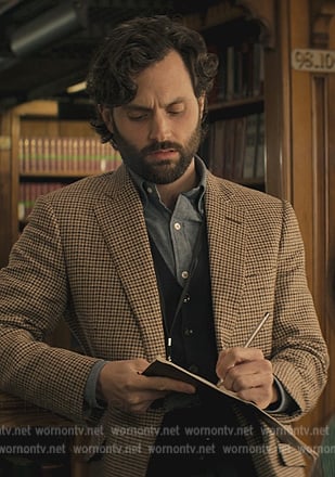Joe’s houndstooth check blazer on You