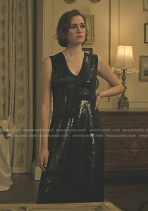 Kate’s black sequin dress on You