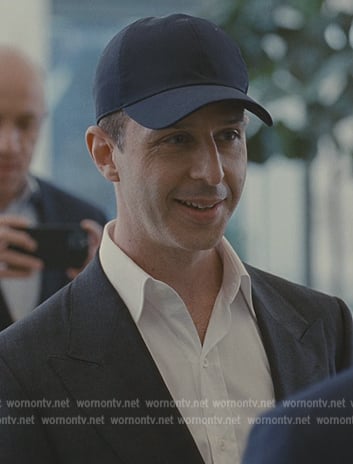 Kendall’s navy baseball cap on Succession