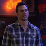 Max’s plaid shirt on Call Me Kat