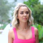 Nicole’s pink cutout dress on The Real Housewives of Miami