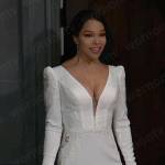 Portia’s wedding dress on General Hospital