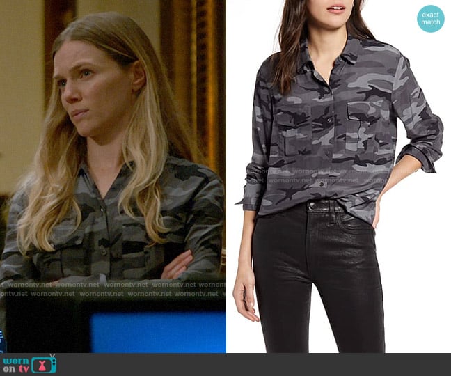 Rails Rhett Shirt worn by Hailey Upton (Tracy Spiridakos) on Chicago PD