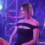 Rebecca Romijn’s black cutout jumpsuit on The Talk