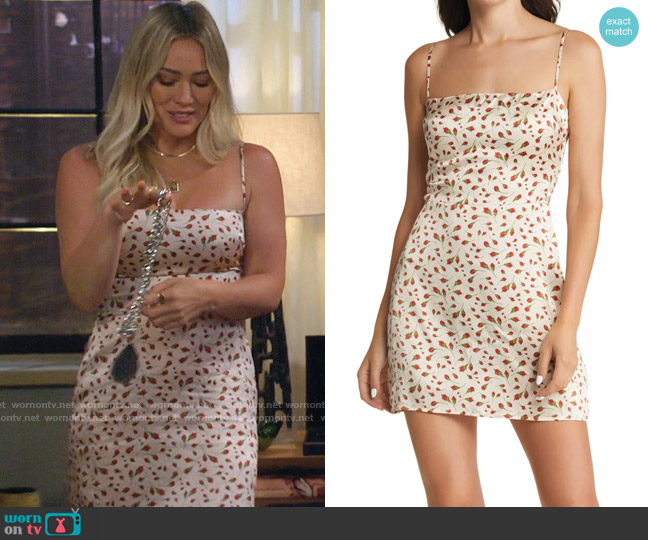 WornOnTV: Sophie’s white floral mini slip dress on How I Met Your