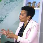 Sharon Epperson’s pinkblazer on Today