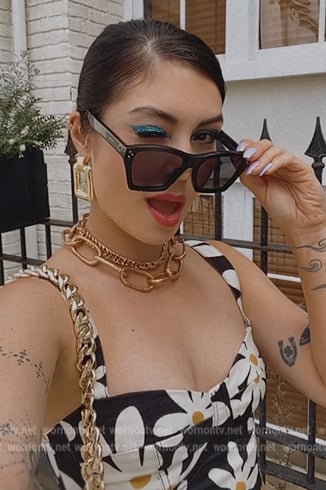 Sophia’s floral corset top on You
