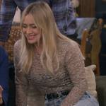 Sophie’s lace long sleeve top on How I Met Your Father