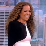 Sunny’s colorblock midi dress on The View