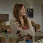Taylor’s long textured cardigan on The Bold and the Beautiful