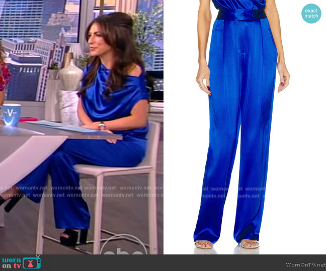 Wide Leg Trouser The Sei worn by Alyssa Farah Griffin on The View