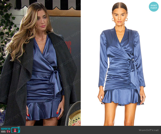 Veronica Beard Lorina Dress worn by Sloan Peterson (Jessica Serfaty) on Days of our Lives