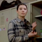 Violet’s plaid jacket on Chicago Fire