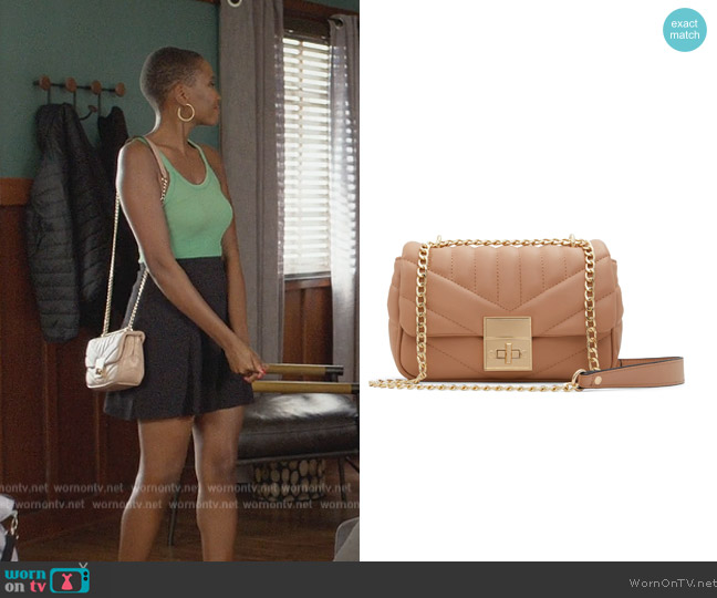 Aldo Haowiaax Faux Leather Crossbody Bag worn by (Ashleigh Morghan) on Grand Crew