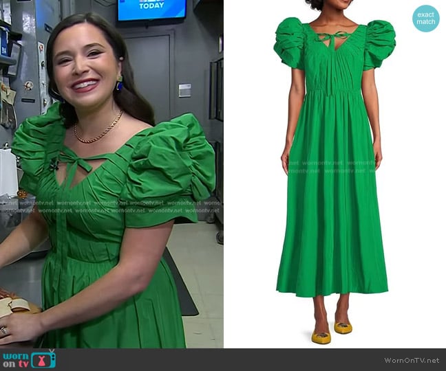 Antonio Melani x Jennifer Sumko Harrington A-Line Maxi Dress worn by Ivy Odom on Today
