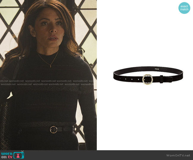 Frame Le Petit Circle Belt worn by Billie Connelly (Sara Shari) on Sex/Life