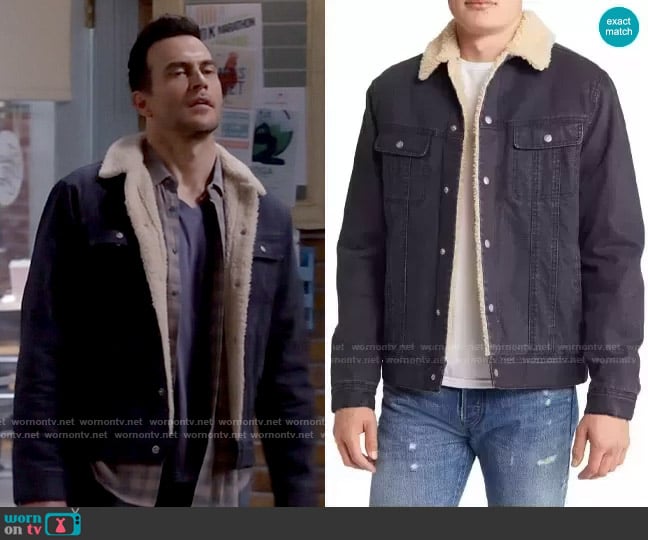 Faherty Timberline Jacket worn by Max (Cheyenne Jackson) on Call Me Kat