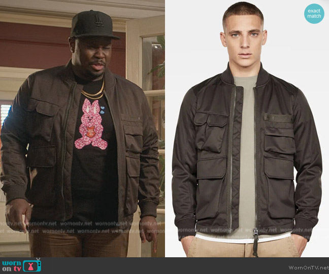 G-Star Multipocket Softshell Jacket worn by Sherm Jones (Carl Tart) on Grand Crew