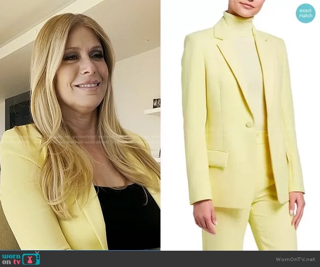 A.L.C. Lyndon Single-Button Jacket worn by Jill Martin on Today