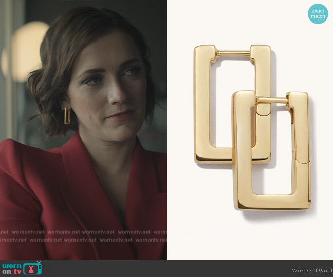 Mejuri Block Large Hoops