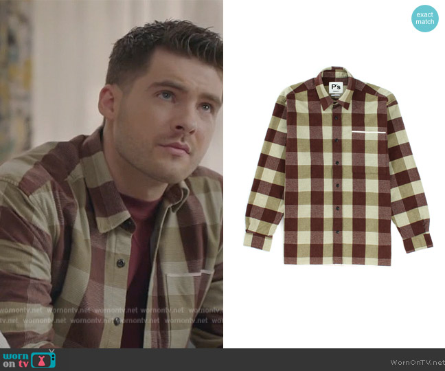 Presidents Shirt Kith Cimosa worn by Asher Adams (Cody Christian) on All American